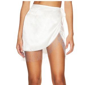 Superdown Penelope Fringe Skirt | XL (Freshly Dry-Cleaned)